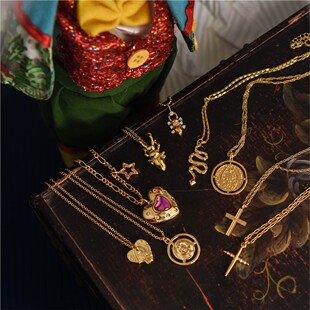 【疯人院】但求欢喜，难得糊涂。小众设计感锁骨链女夏高级感