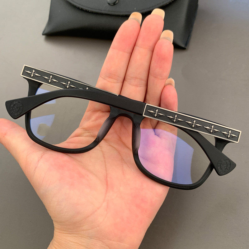 麦克心罗心眼镜框架加大码大脸型胖脸大框板材黑框素颜男女近视镜