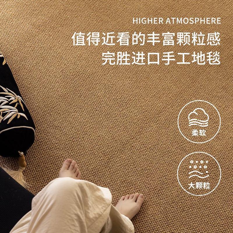 毯边日式茶室客厅地毯地垫新款仿卧室床垫剑麻摄影棚入户门2024