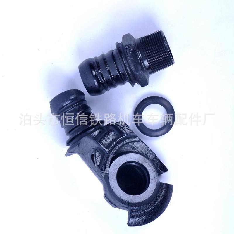 厂家供应 列车用制动总风平均管接头波纹连接器佛手列车上水接头