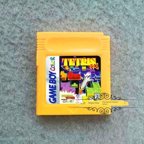 GB游戏卡带 GB GBC GBASP适用 经典益智游戏 俄罗斯方块DX 彩色版