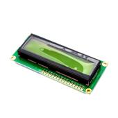 LCD液晶屏 液晶屏 黄屏1602A 黄屏 5V1602A 液晶 蓝屏AI