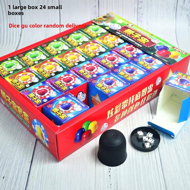 小骰子棘手的绘画桌面竞技游戏道具委员玩具礼品培训部门奖励