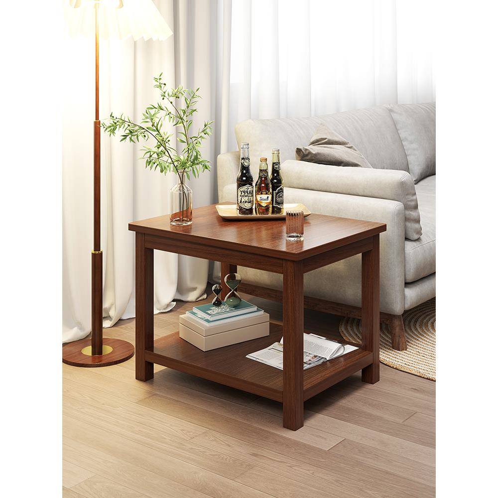 边几沙发边柜家用小茶几客厅现代简约角几卧室实木腿小方桌子简易