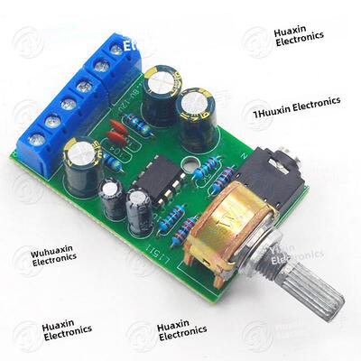 TDA2822M功放板 2.0立体声直流功放板 便携式微小型收音机功放板A