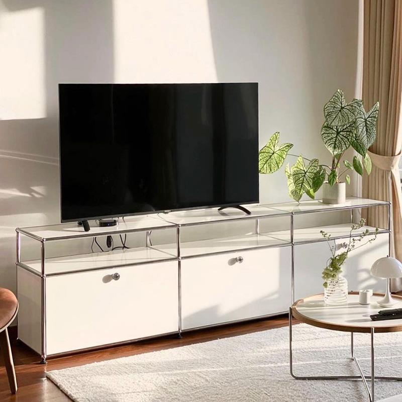 中古USM不锈钢电视柜模块组合柜客厅储物收纳斗柜置物柜子餐边柜