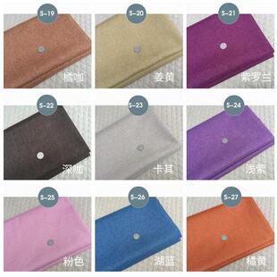 定做全包沙发布套开拉链可拆洗纯色棉麻布料沙发坐垫靠背布套定制