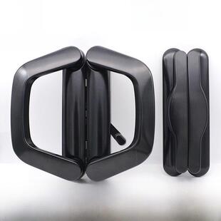 推拉门锁移门钩锁双边豪华对接锁铝合金玻璃门锁对开阳台门拉手锁