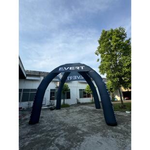 定制促销广告充气拱门帐篷婚纱影楼摄影印字儿童户外对角活动气模