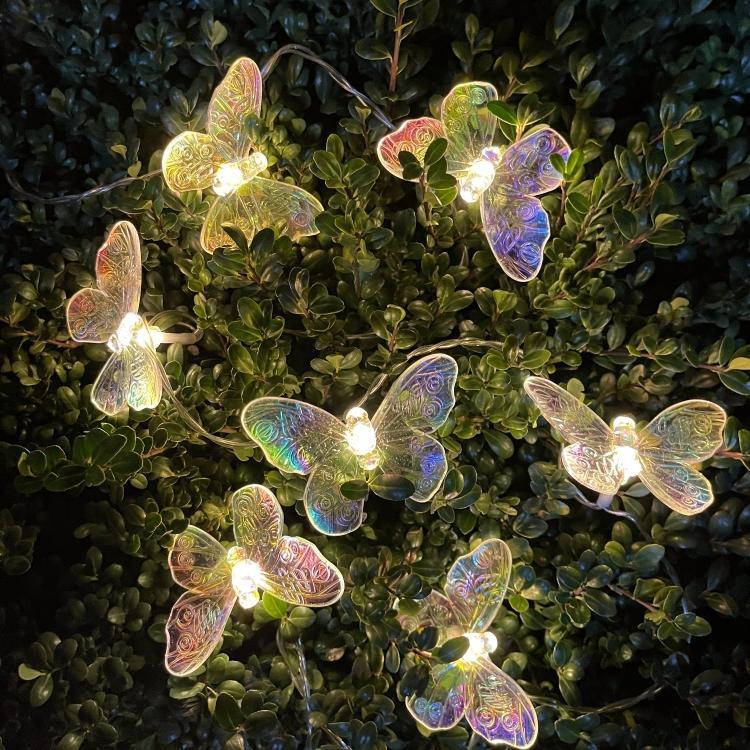 户外LED彩灯防水太阳能露营气氛灯串婚庆庭院民宿家用阳台装饰灯