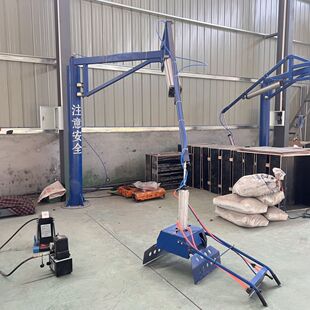 新款气动机械抓手抓水泥神器移动式加厚化肥搬运抓包机青储包