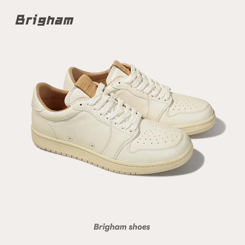 Brigham/布里根姆 乔一 时尚休闲板鞋经典百搭低帮牛皮潮鞋AJ188