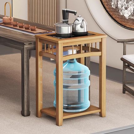 可移动茶几小户型客厅家用茶桌边柜烧水壶一体茶台沙发边几茶水柜