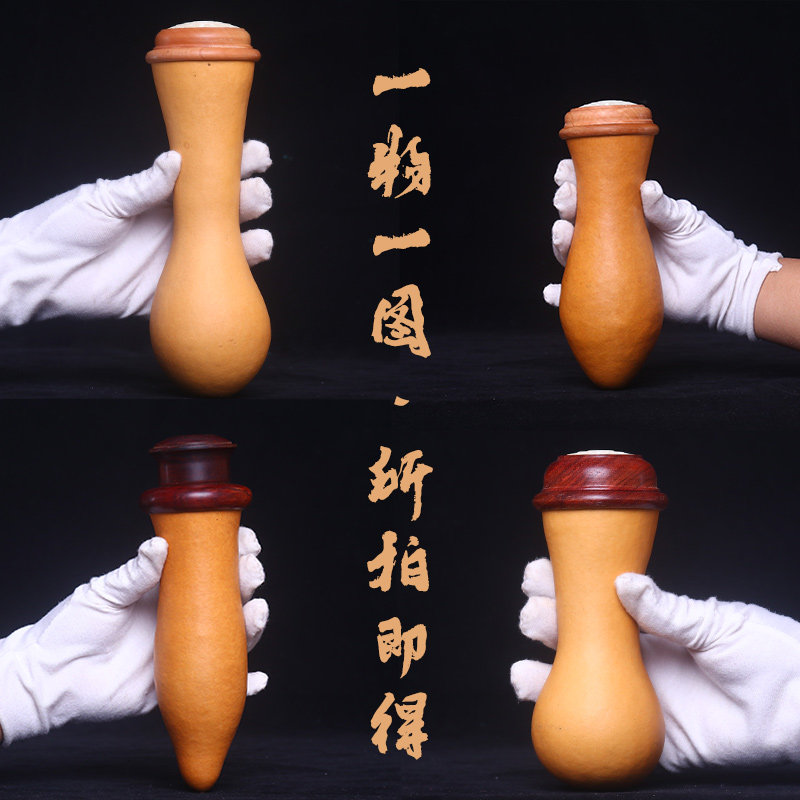 螽斯葫芦螽斯罐文玩鸣虫过冬叫罐匏器长蛐蛐养虫天然非范制鸡心