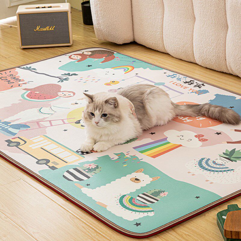 优端石墨烯地暖垫碳晶地热垫发热电热地毯加热客厅家用儿童卡通,生活电器,电热毯/电热垫/电热地毯,淘宝优惠券,粉丝福利购,淘宝优惠卷