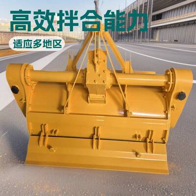 修路筑路稳定土拌合机全新后桥宽幅拌合机 石灰土公路修整灰拌机