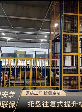 往复式提升机垂直循环升降机工厂车间搬运输送机ZCE型全自动货梯