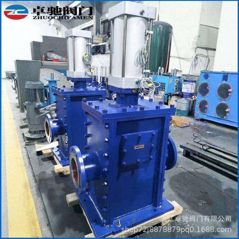 KDF-16C气动库顶切换阀硬密封陶瓷库顶切换阀耐磨气动库顶切换阀