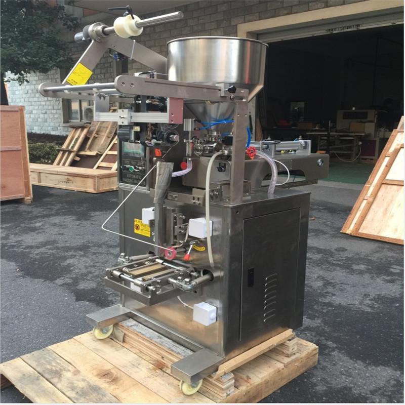 566霜体膏面体酱自动包自装机 冻疮药膏动包装机 火锅底料酱料机