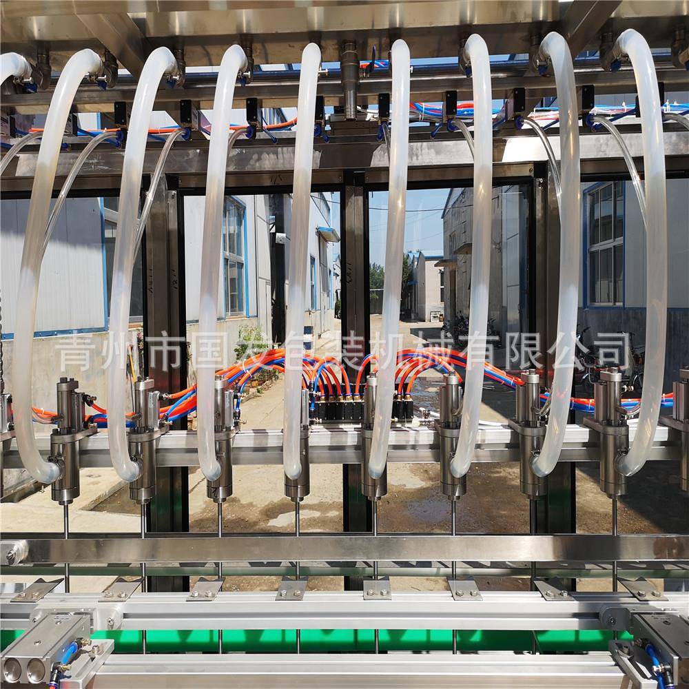防装冻液灌机 全自动液体灌装机 防液玻璃水灌装机冻 动全自液体