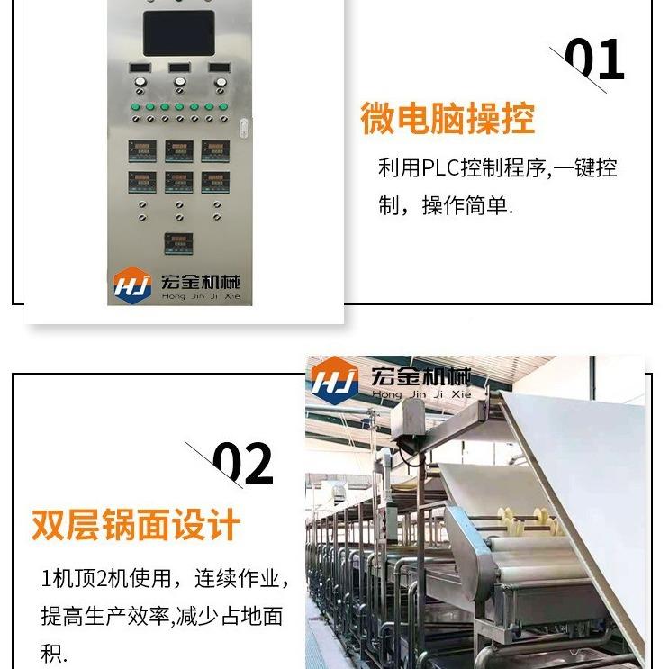 全自动豆油皮机生产家厂 大型商用全套锅流汽水线设备油腐竹CXC皮