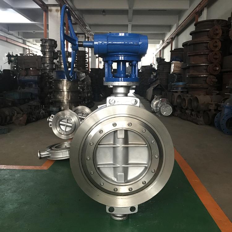 百立D943H-25蝶C 电动密封法兰0蝶阀 三偏心蝶阀 DN100 硬阀厂家