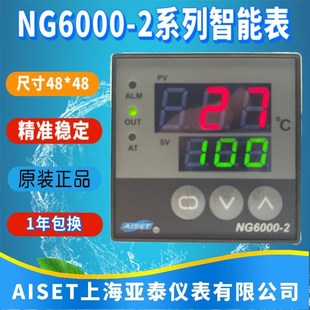 现货NG 上海亚泰仪表温控器NG6000 6401V 6401G 2温控NG