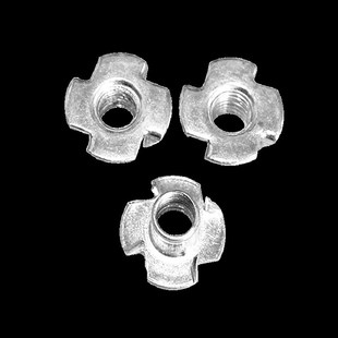 螺母规格多M4 爪型螺母 M10 四爪螺母 家具螺母