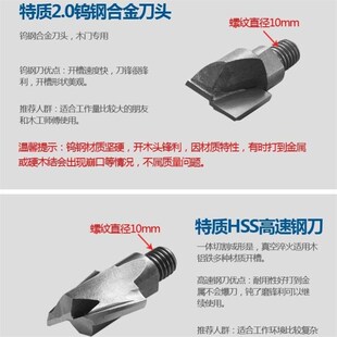 木门开孔器开槽机木工室内安装锁快速刀头装门锁打按开锁孔钻头