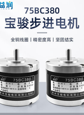 常州宝骏步进电机75BC380 穿孔机 旋转头锥度电机 线切割配件电机