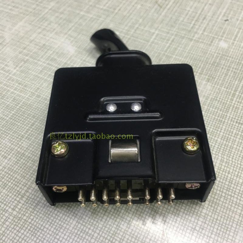 拆机二手 hrs广濑 MC-16WSF2 连接器 16芯 16针方形插头 镀银连接