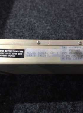 power supply PSC131  REV  3 工业（地坛设备）