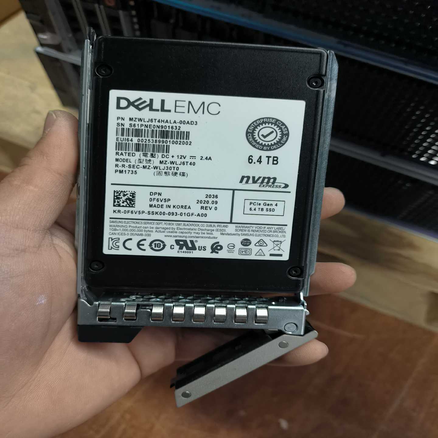 议价~DELL/戴尔原拆 PM1735  6.4T NVME U.