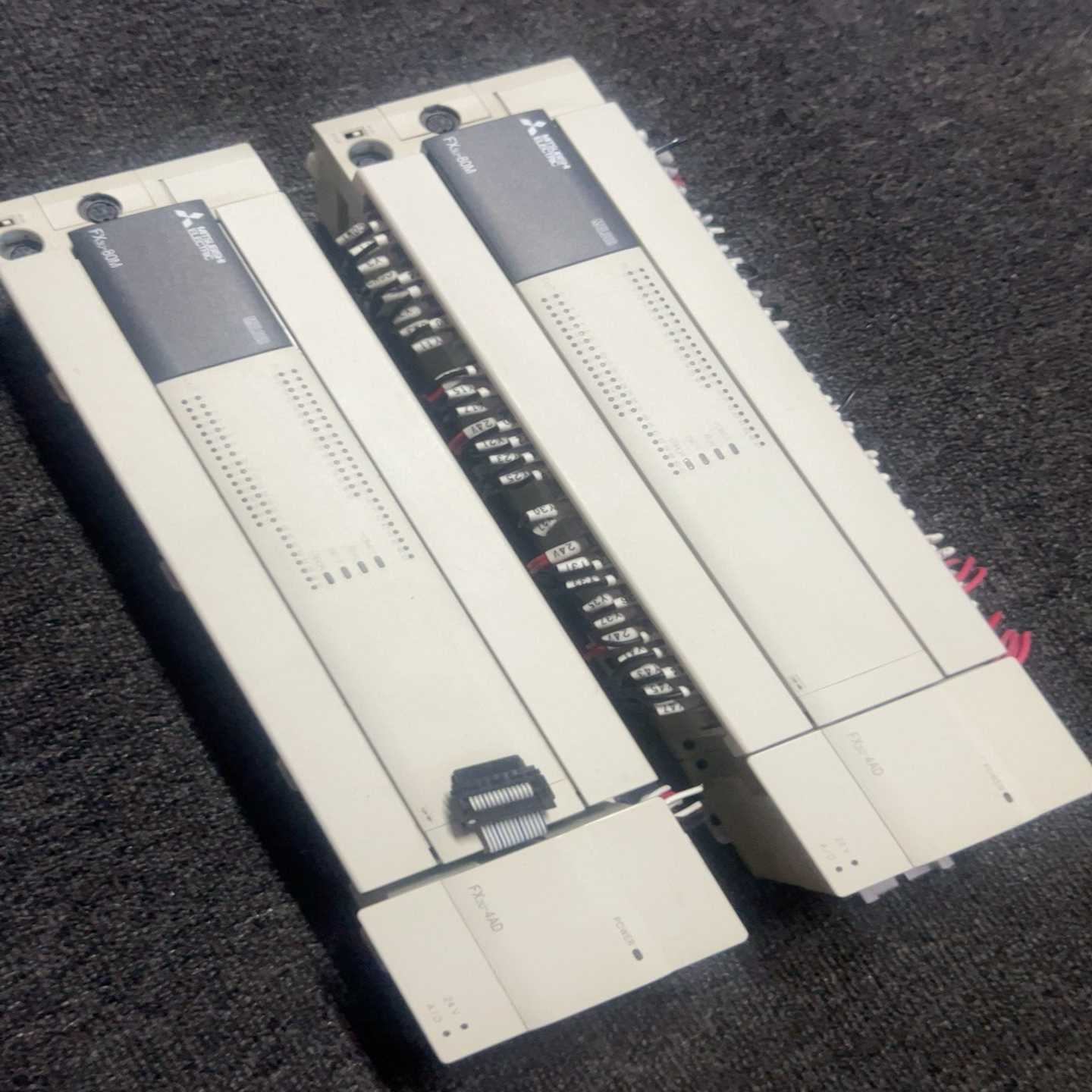 9新三菱PLC FX3U-80MR/ES-A 实物图拍摄 年(通通配件）