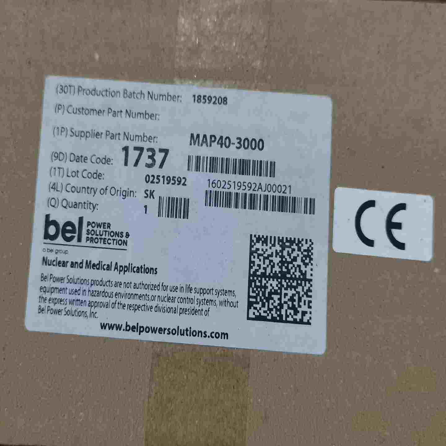 （议价）MAP40-3000Belpower/Power