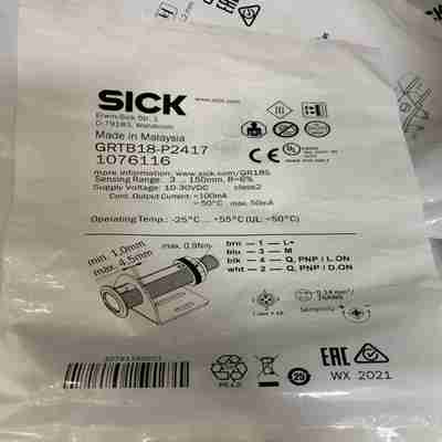 议价-德国SICK光电开关GRTB18-P2417原装正品假一罚十-