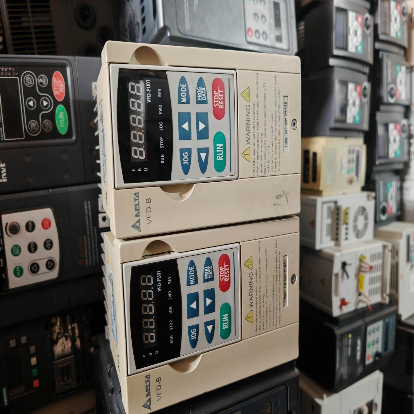 台达VFD-B变频器。型号：VFD015B43A，功率1.5一议价商品