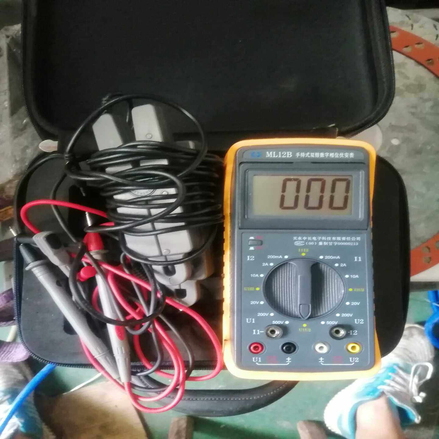 双钳式数字相位伏安表【落红设备】