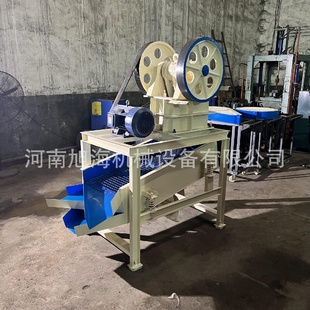 出口大小型顎式 破碎機磕石子碎石設備 破碎機基地現貨粗細鄂式