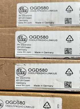 IFM易福门激光感测器测距感测器OGD580OGE383询价