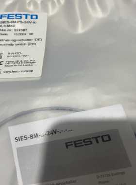 询价~festo磁开551387，未拆封4个，24年好货