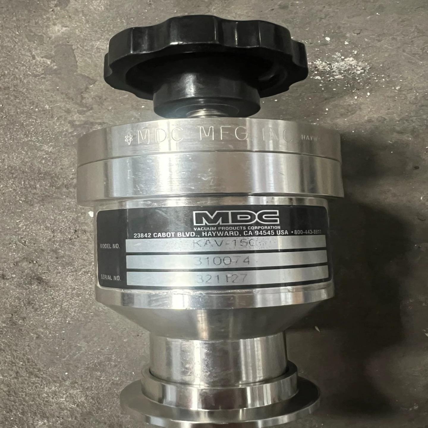 MDC KAV-150 阀门，件图片 成色好（佳毅工控）