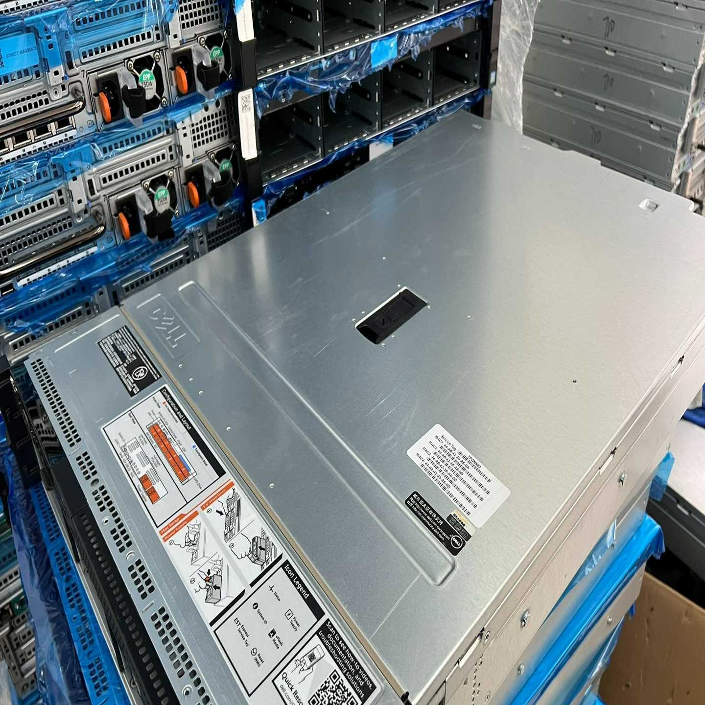 询价~dell 戴尔r730准系统3.5寸8盘位带盘架