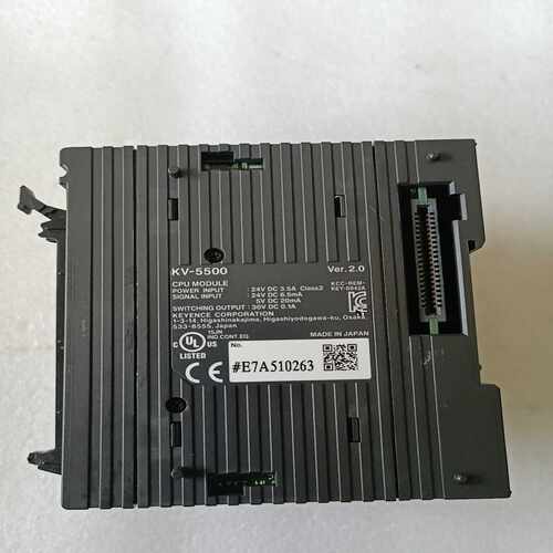 基恩士KV-5500 CPU一台，有一个卡扣断个头，可卡，不~询价