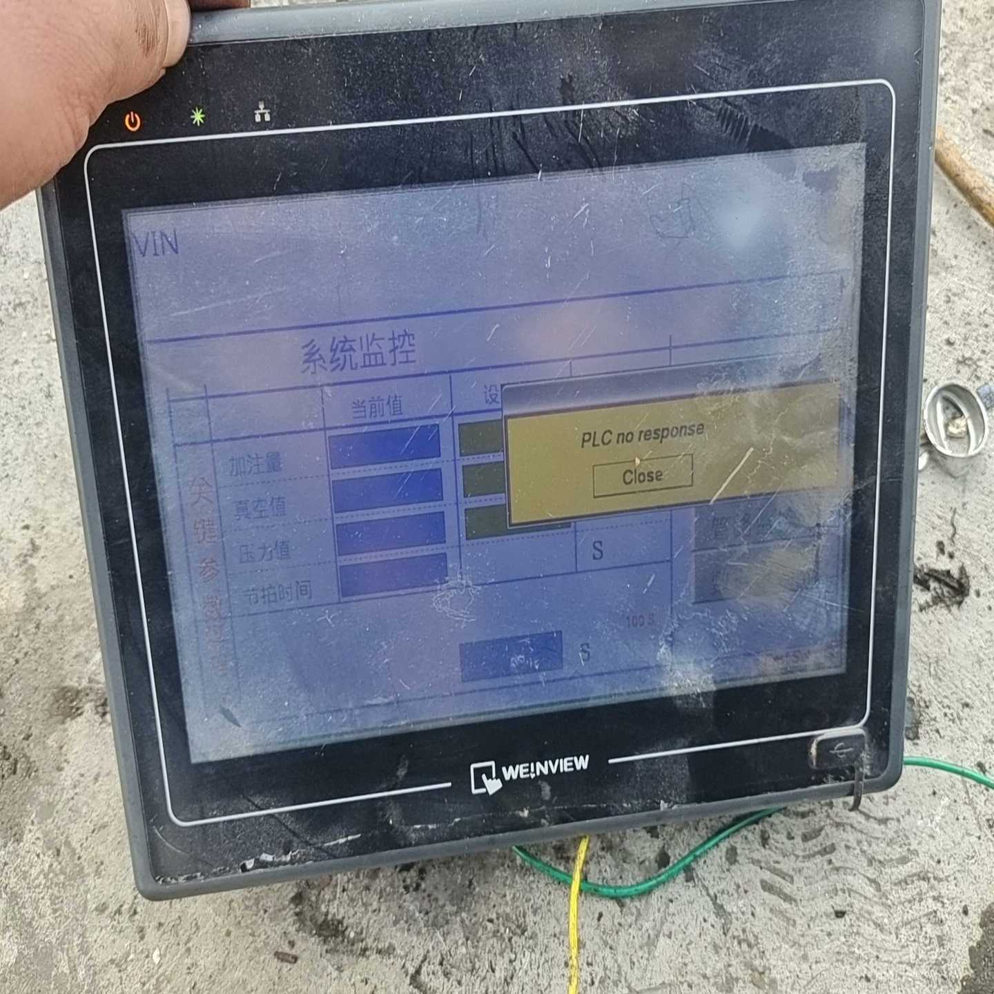 （请询价）拆机威纶屏幕MT6100iV2WV实物拍摄，功能正常，