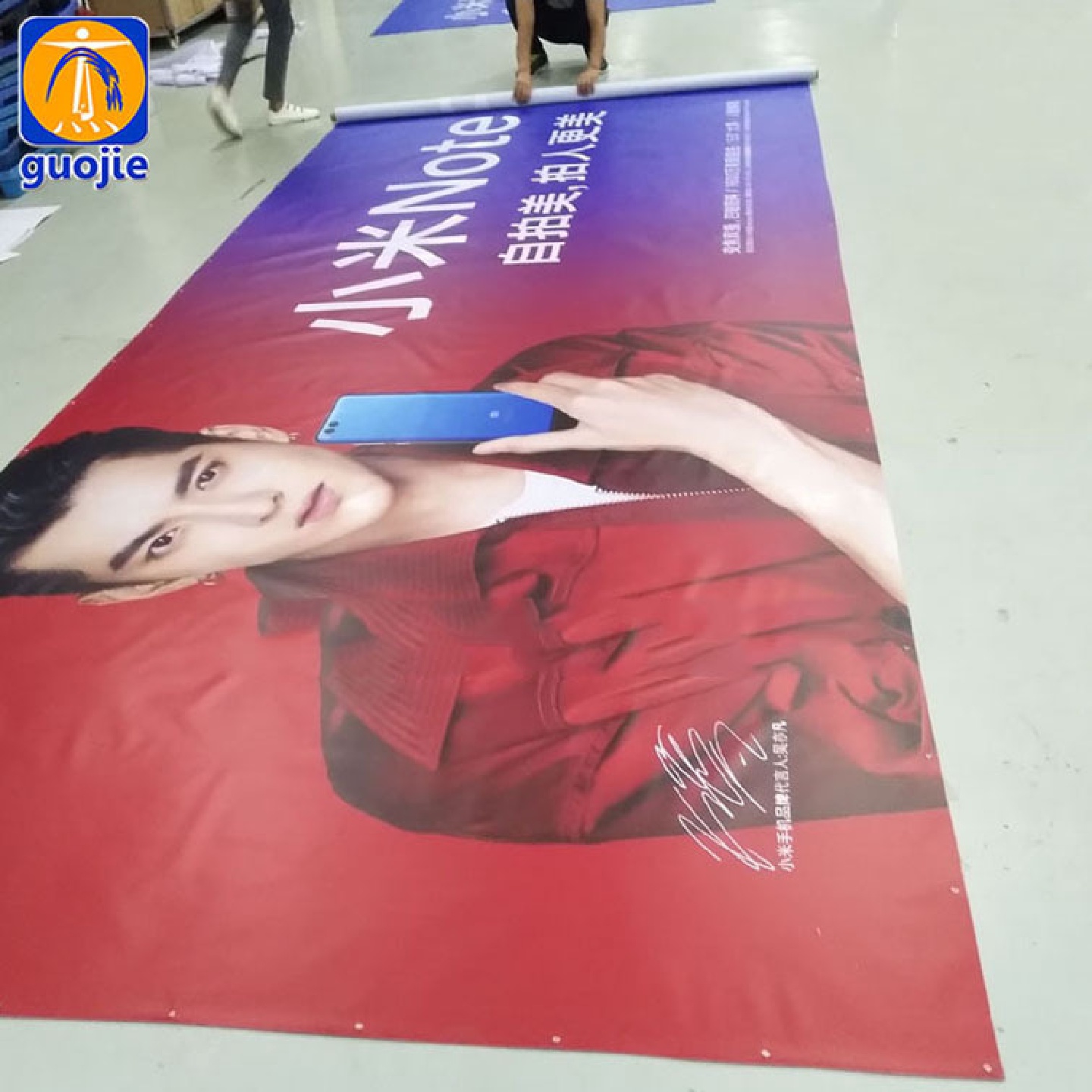 厂家直销无边框异型卡布软膜灯箱立式单面uv软膜灯箱