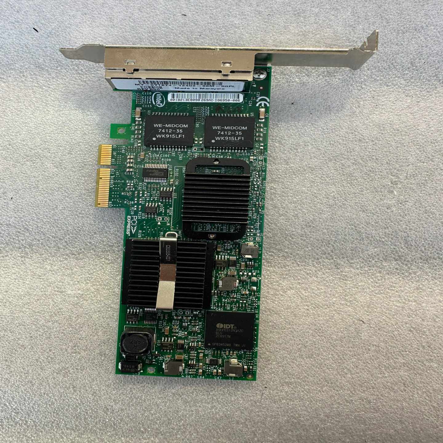 议价~intel四口千兆网卡 PCI-E电口82576 4口0H0
