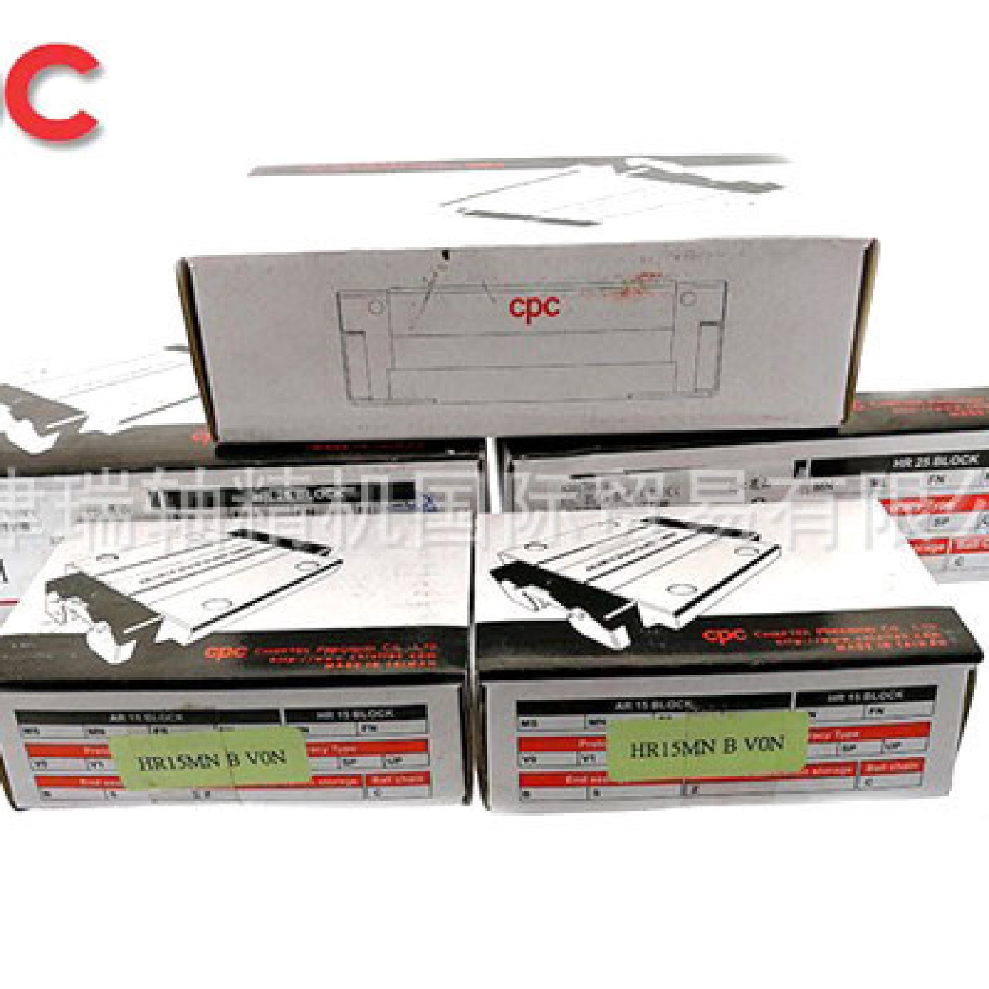 台湾CPC线性滑轨HRC30MN机床滑块轨道精密导轨