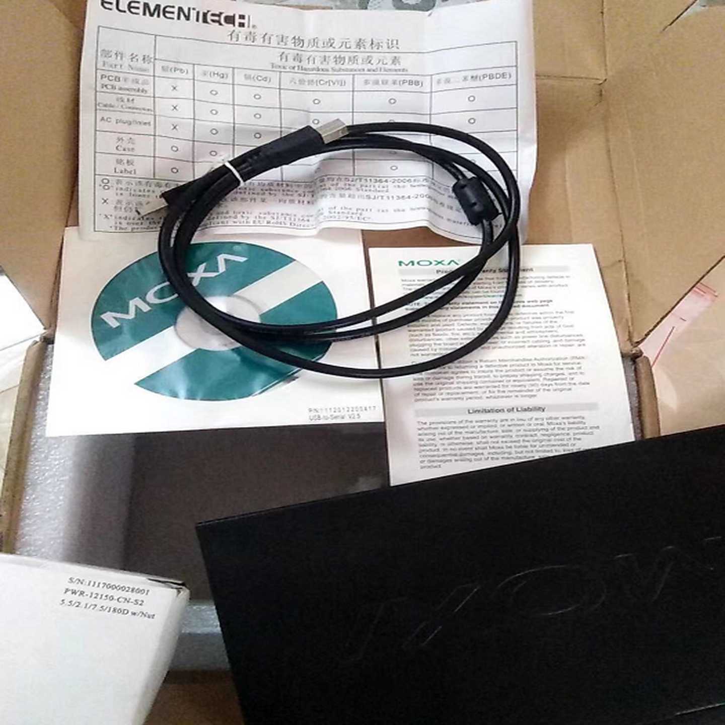 配件台湾 MOXA UPort 1610-8 RS-232 USB转串口集线器 8串口议价