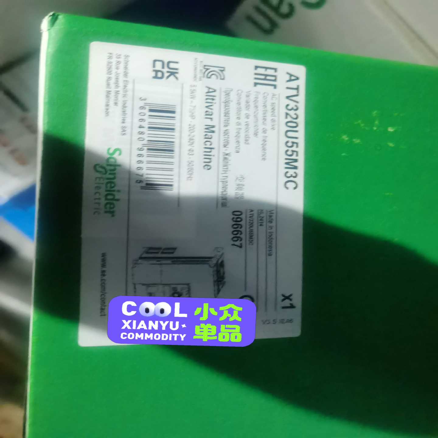 ATV320U55M3CATV320U75M3C施耐询价